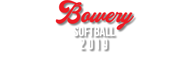Bowery SOFTBALL 2019 